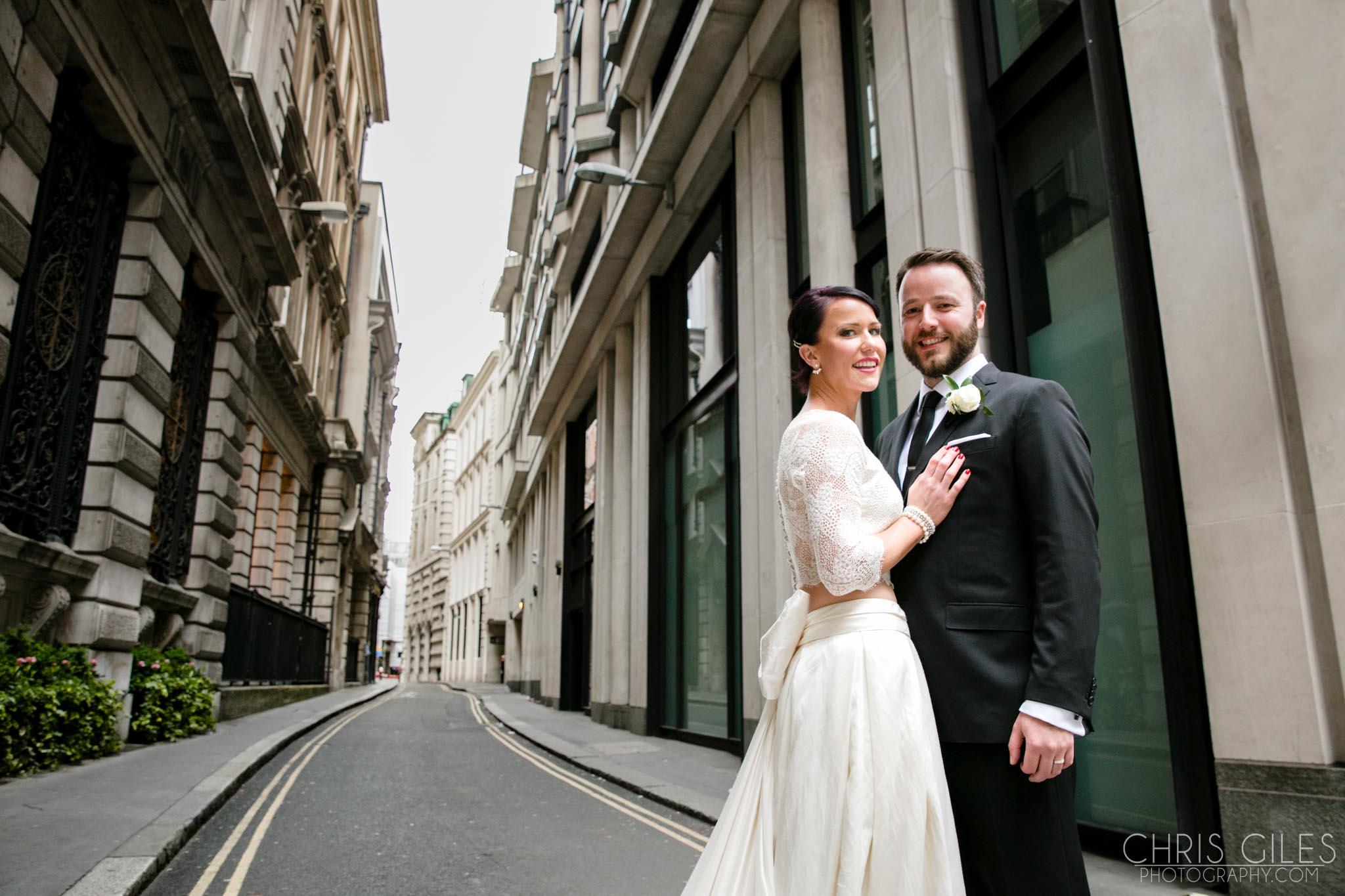 London Restaurant Wedding in Threadneedle Street