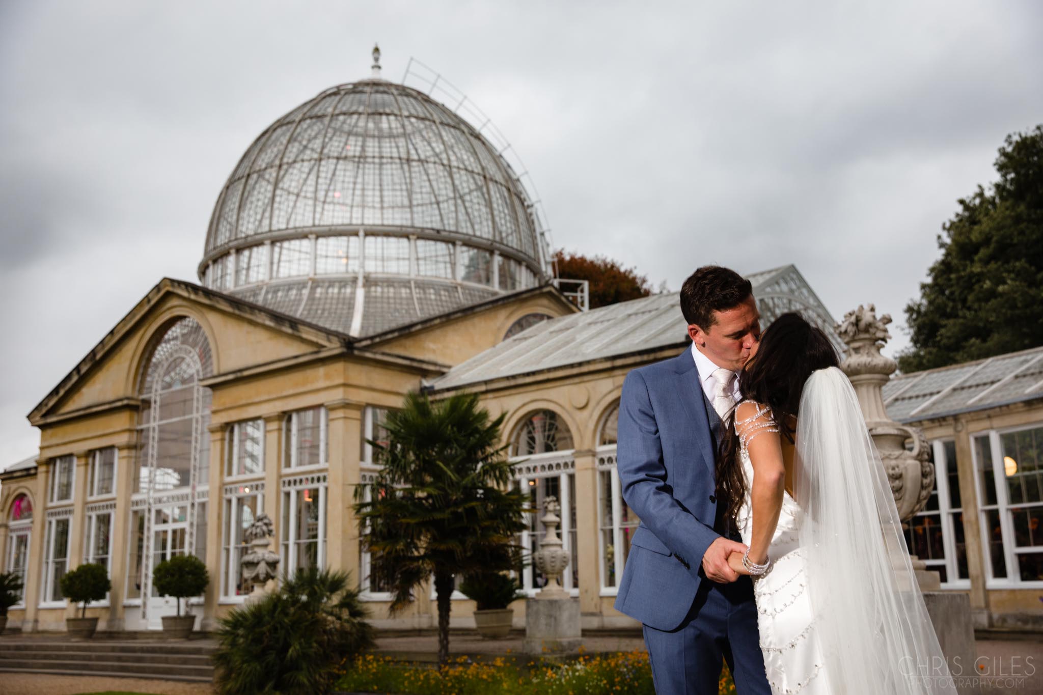 The Great Conservatory at a Wedding at Syon Park