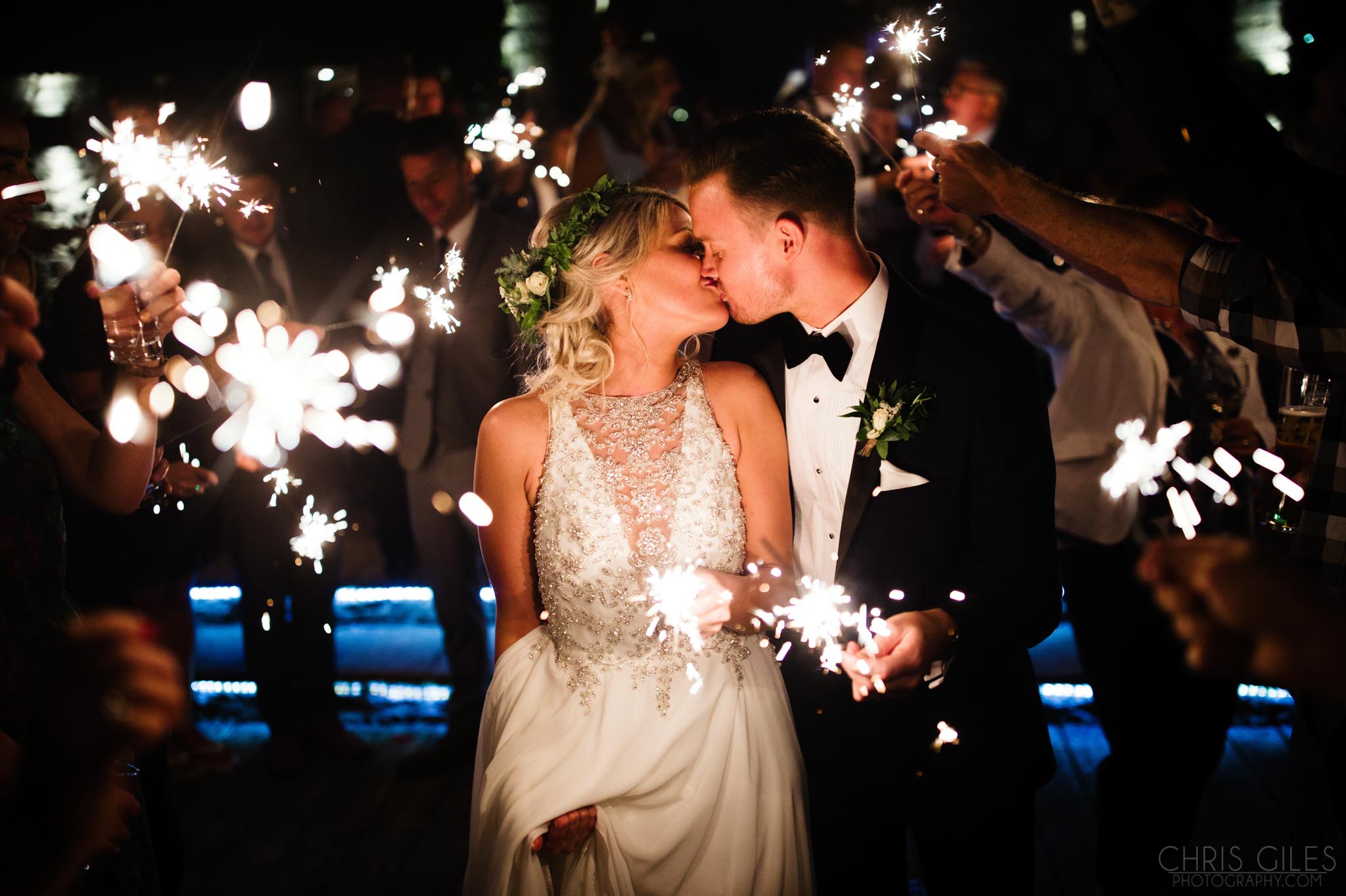 Sparklers at Cripps Barn Cirencester