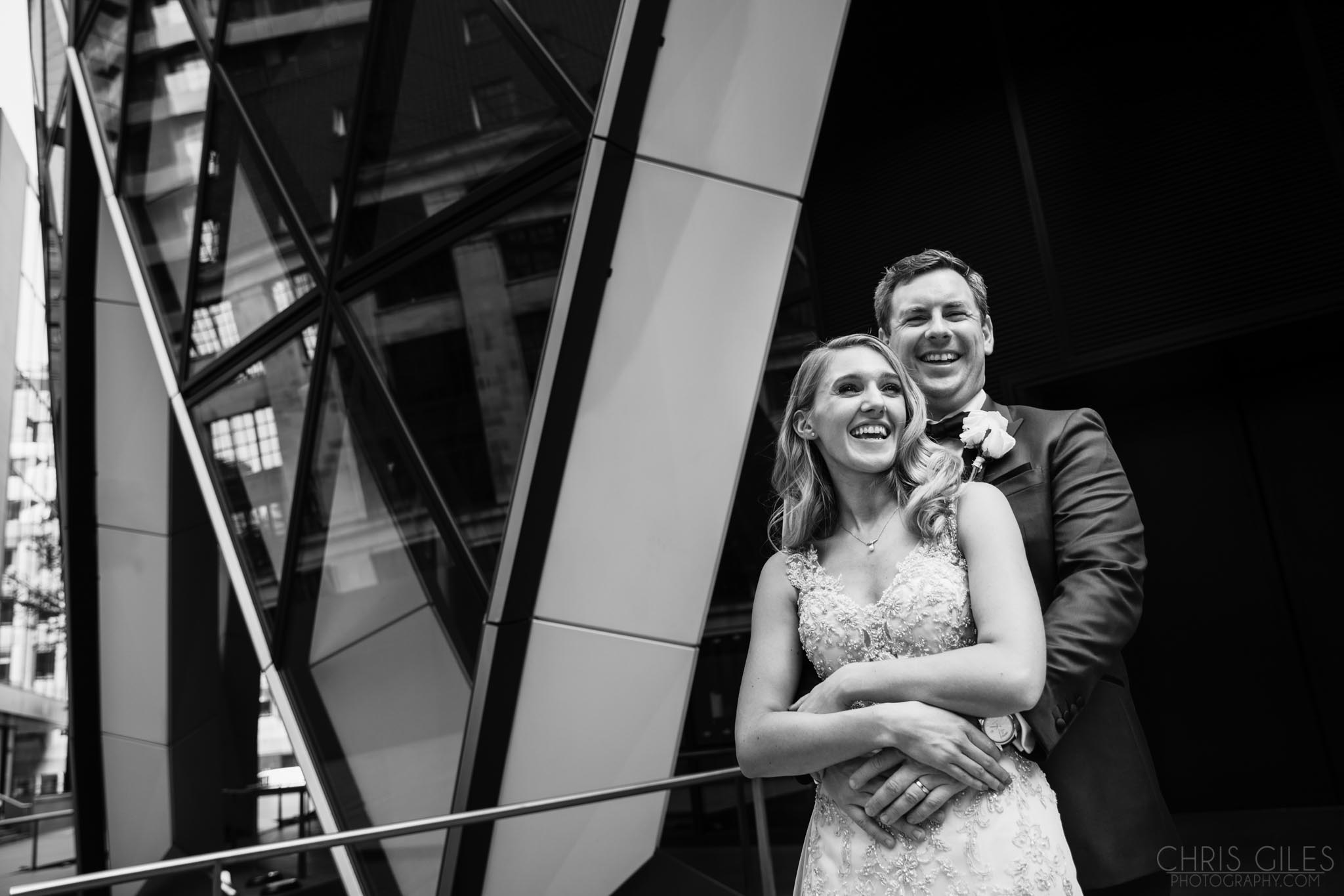 Wedding at Searcy's The Gherkin London
