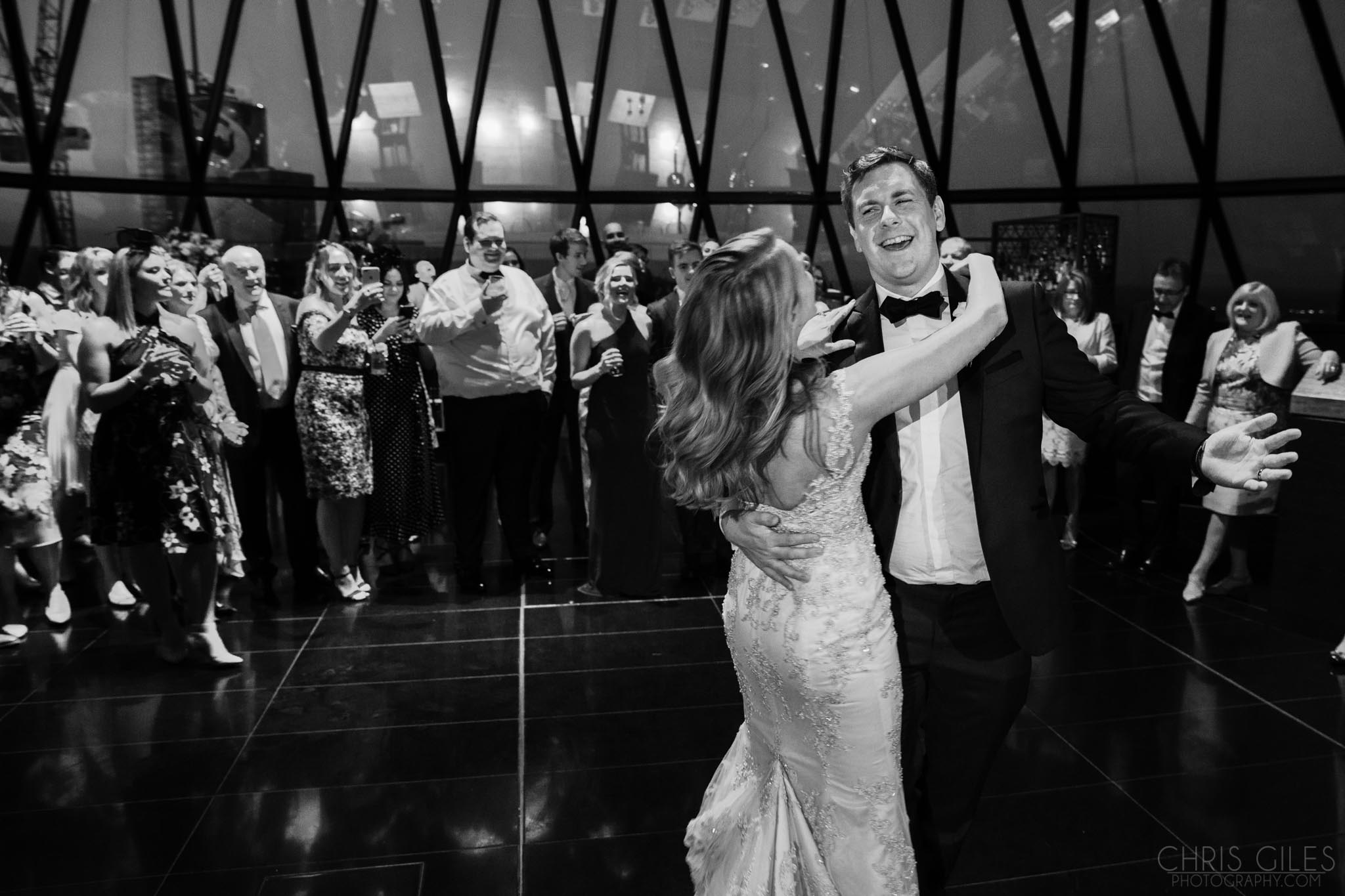 dancefloor at The Gherkin London, entertainment, wedding