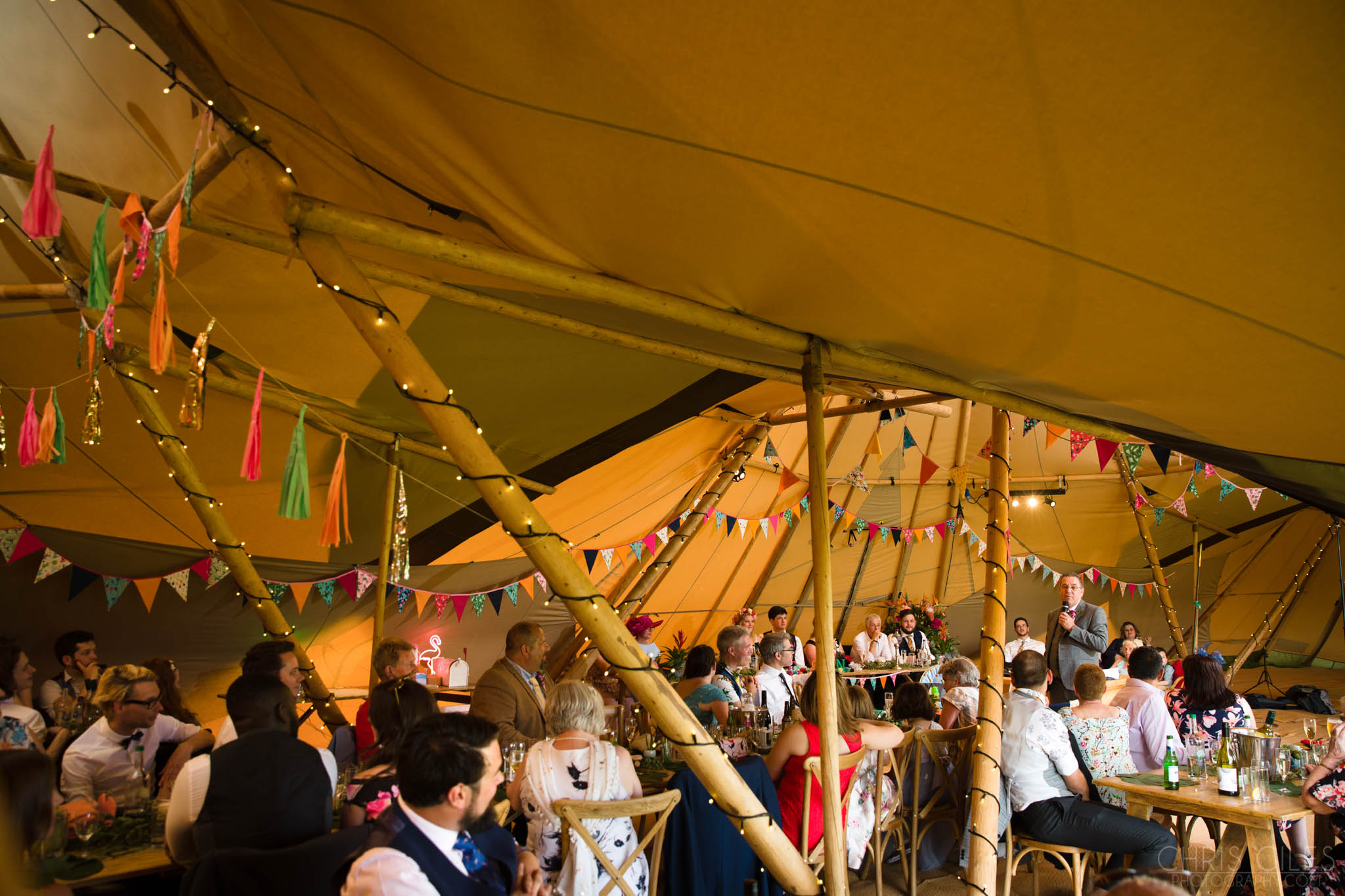 Speeches in a Tipi