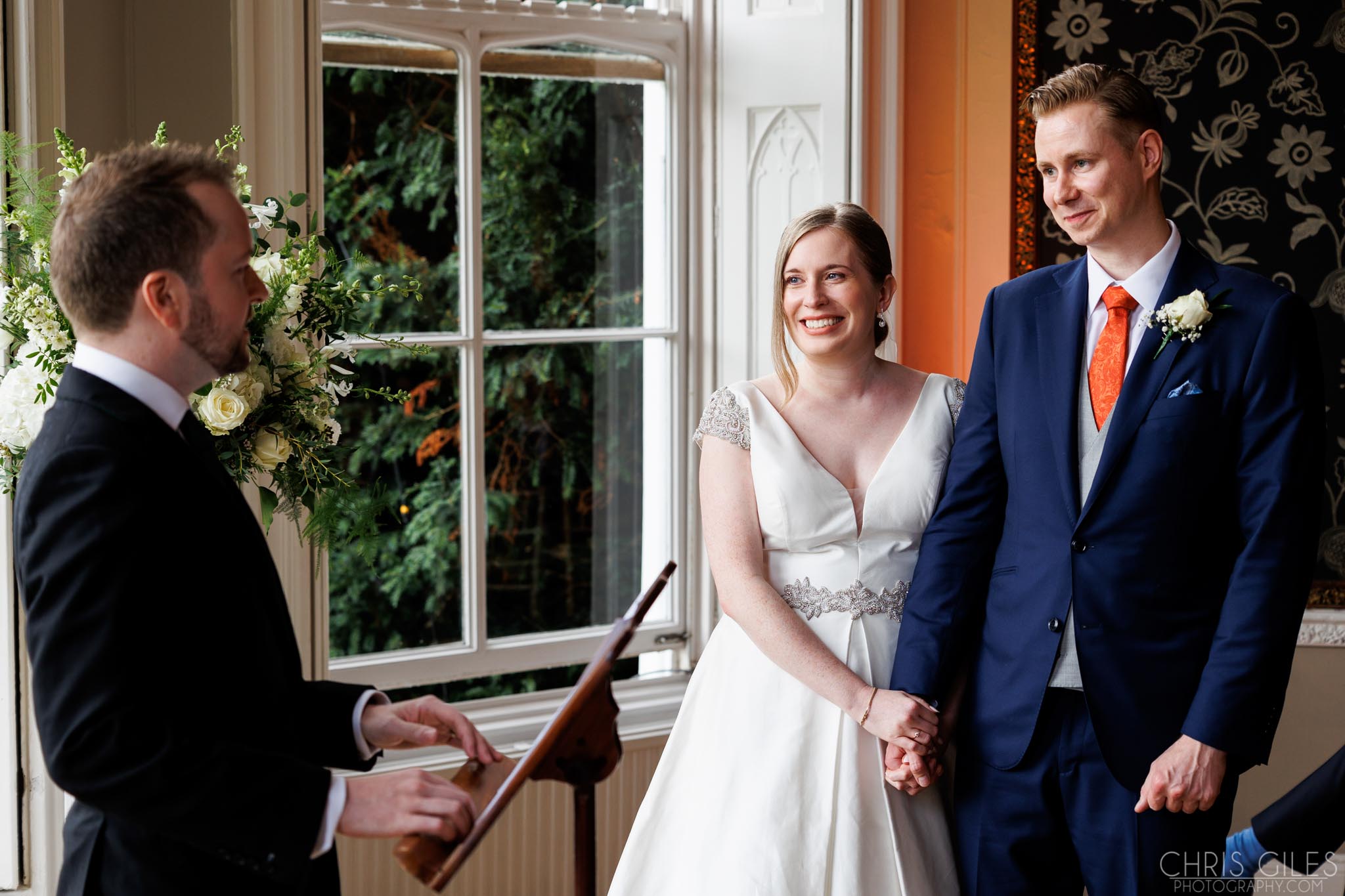 Wedding ceremony at Nonsuch Mansion