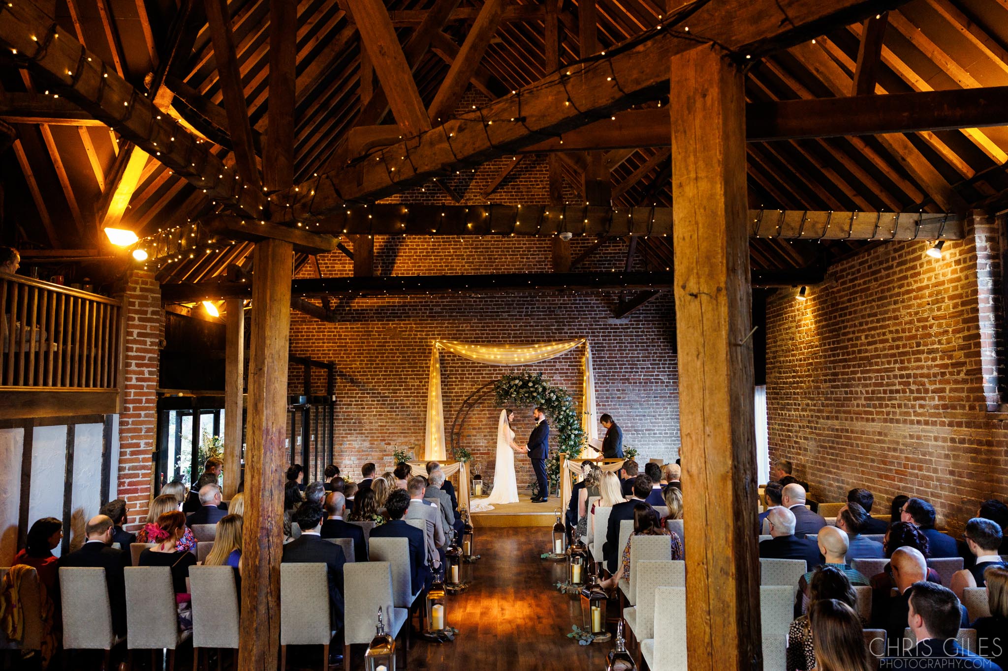 The Wedding Ceremony Room at Cooling Castle Barn