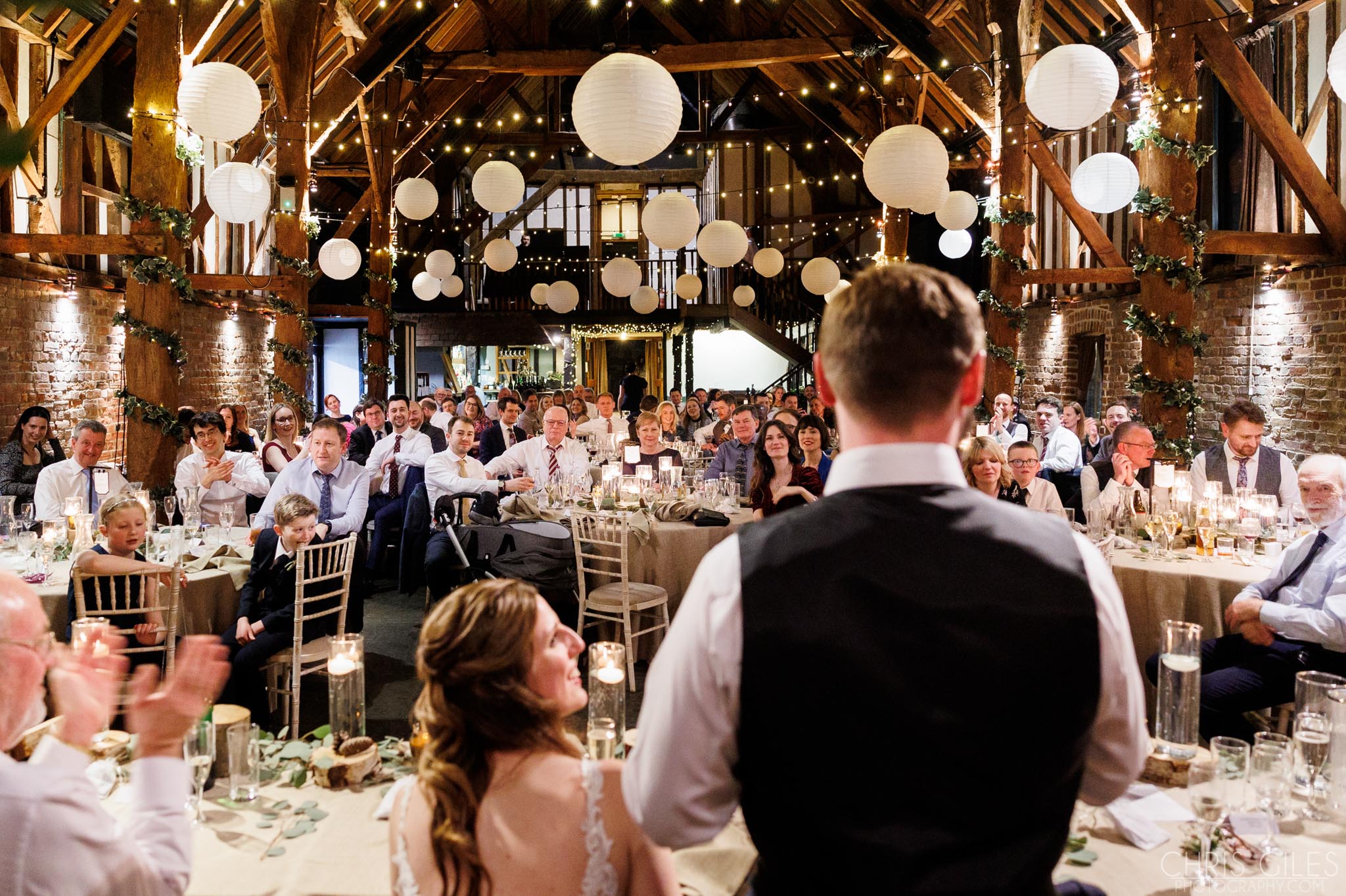 Speeches at Cooling Castle Barn